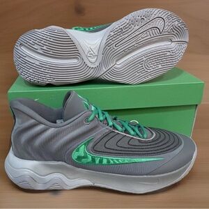 Nike Giannis Immortality 4 in Smoke Grey and Stadium Green FQ3680-002